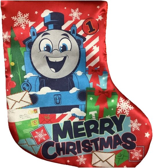 Thomas & Friends Christmas Kids Silky Stocking New With Tags - Picture 3 of 4